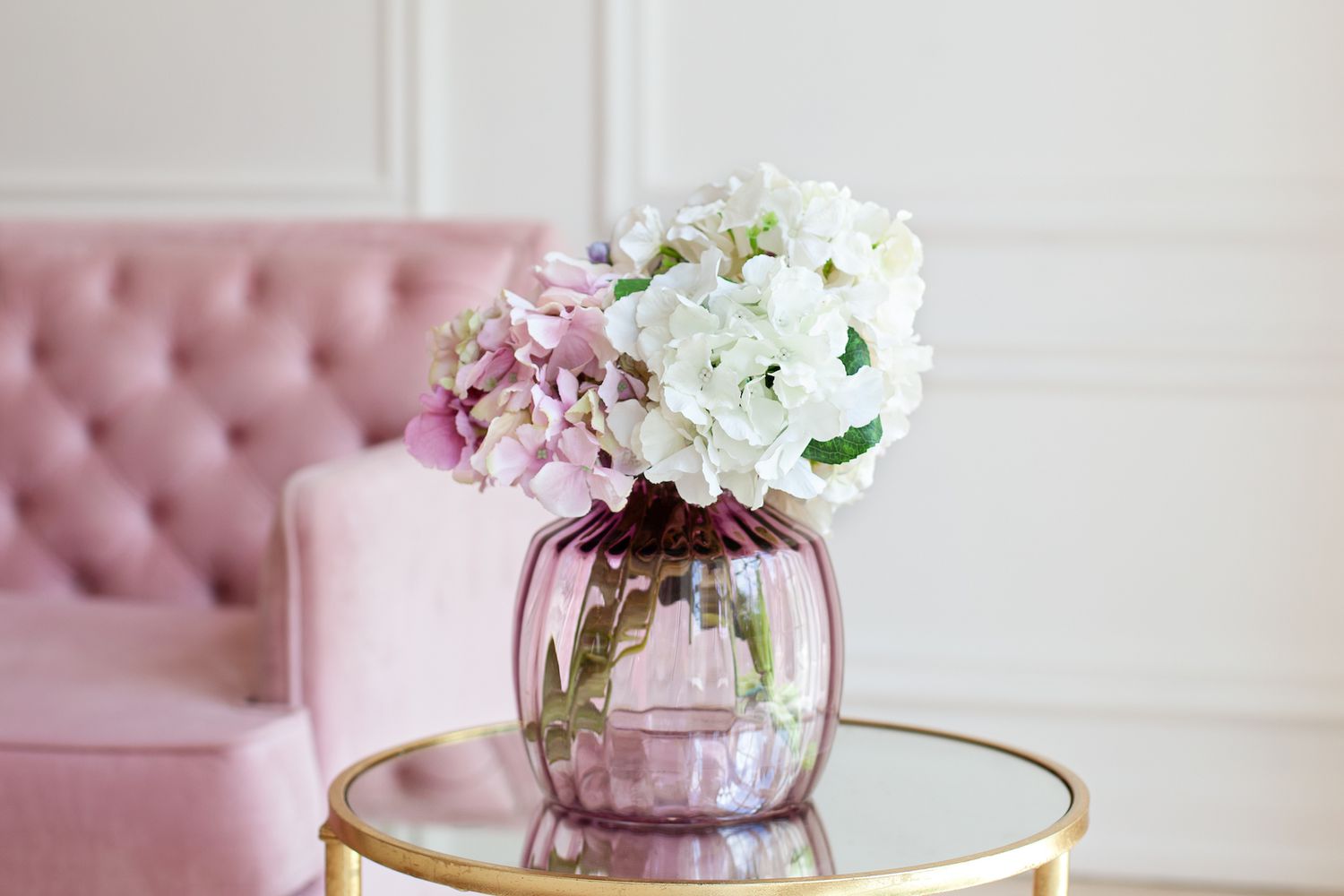 how to take care of hydrangeas in a vase
