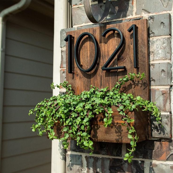 decorative numbers for house