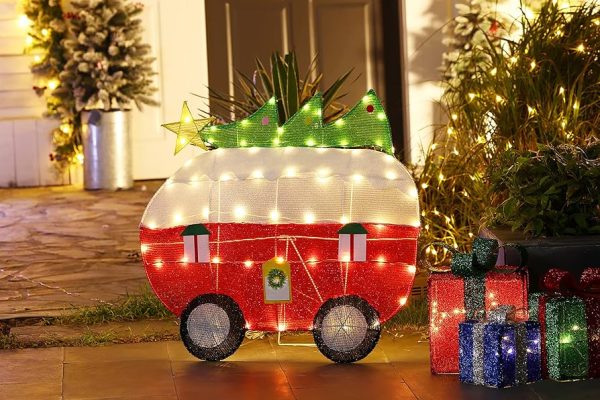 christmas decoration camper