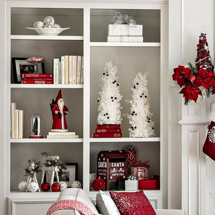 christmas shelf decor