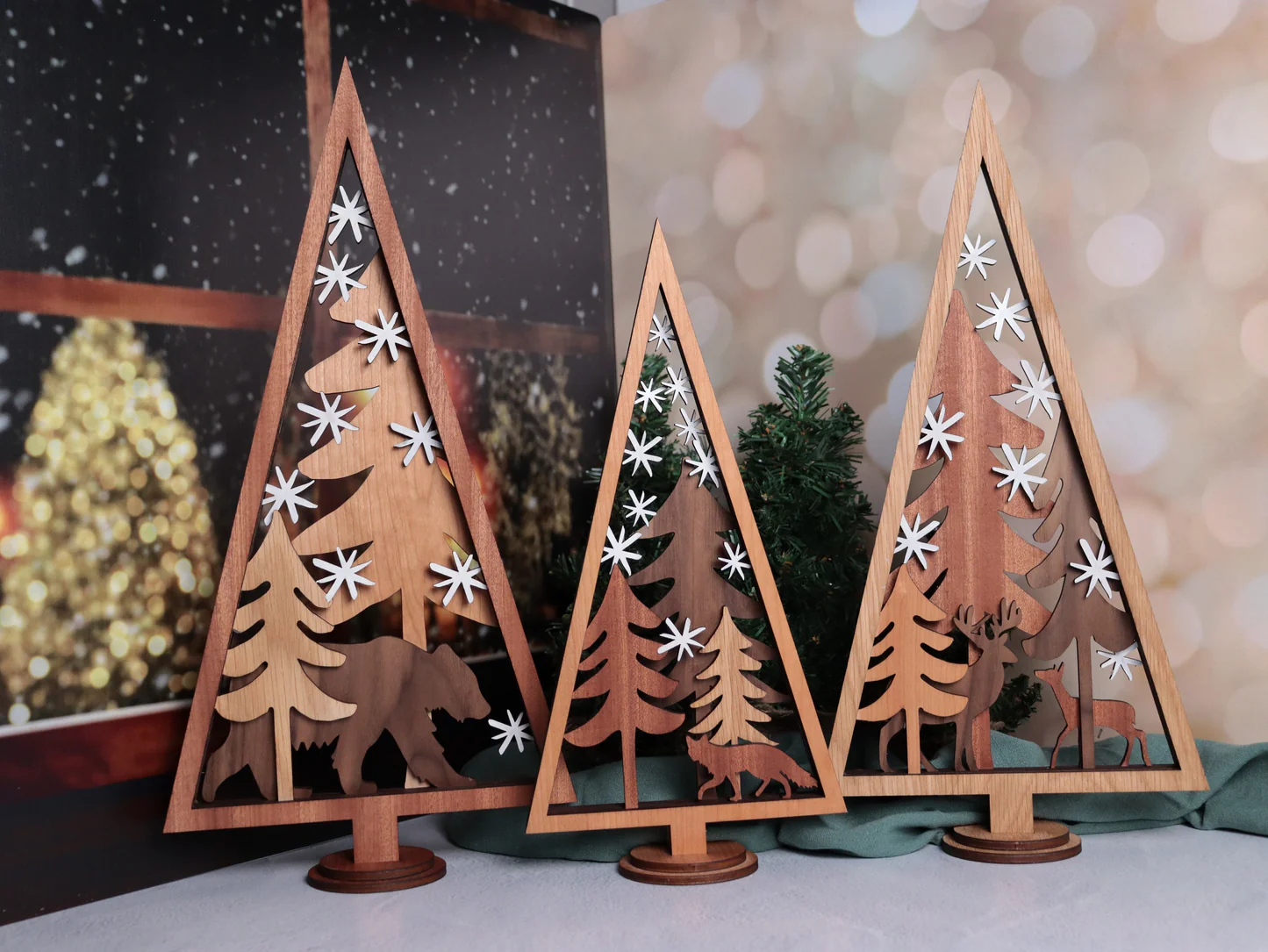 christmas shelf decor