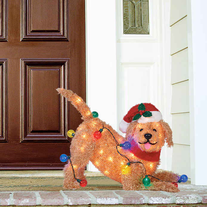 dog decorations for christmas