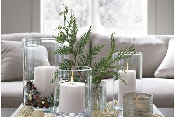 coffee table christmas decor ideas