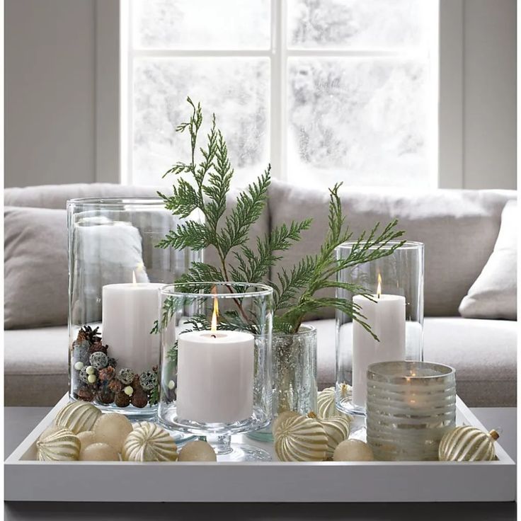 coffee table christmas decor ideas